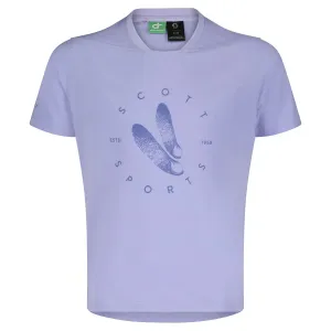 Детская футболка Scott TRAIL FLOW 20 DRI, лиловый