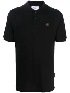 Рубашка поло с логотипом Philipp Plein, черный