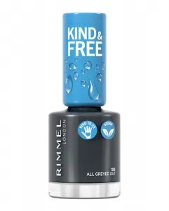 Лак для ногтей Kind & Free Rimmel, 158 All Greyed Out