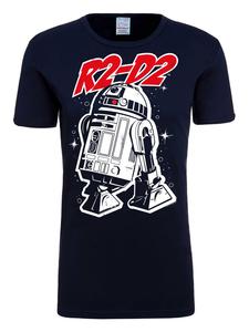 Футболка R2-D2 темно-синего цвета Logoshirt