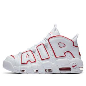 Кроссовки air more uptempo 'white varsity red' 2021 Nike, красный