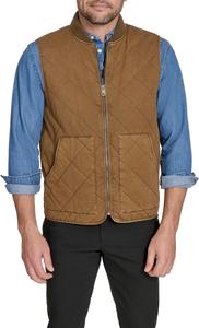 Мужской жилет Levi's Diamond Quilted Utility Vest, Worker Brown
