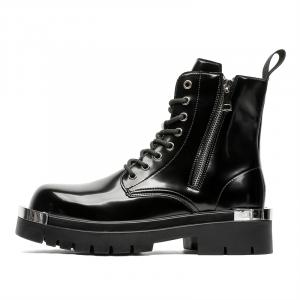 SHUPATE Короткие мужские ботинки Martin, черные