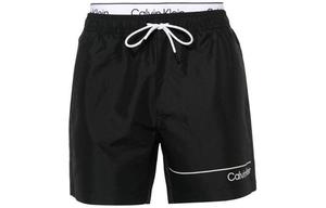 Плавательные шорты мужские черные Calvin Klein, черный