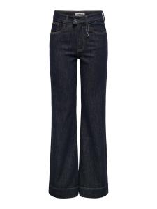 Джинсы с широкими штанинами ONLY JUICY, темно-синий