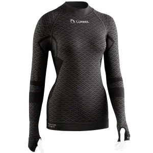 Женская Вулкан Длинные Рукава W Термофутболка Лурбель Lurbel, темно-серый