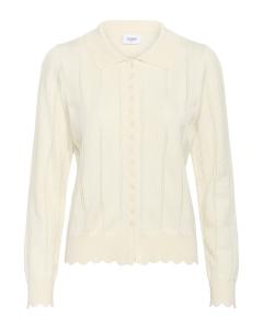 SAINT TROPEZ Вязаный кардиган 'ObetteSZ' в цвете Cream