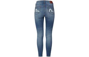 Джинсы женские деним синие Evisu