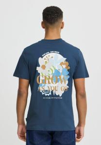 Футболка с принтом BHJAFON  Blend, синий