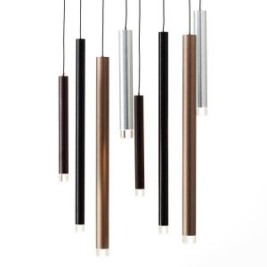 Светодиодный подвесной светильник Brilliant Living Cembalo III, акриловое стекло / сталь - количество языков пламени: 8