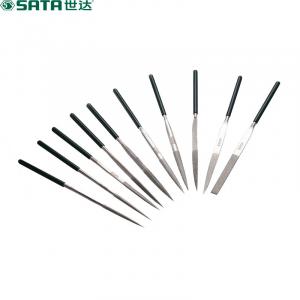 SATA 03830 Набор алмазных напильников, 10 шт., 160 мм.