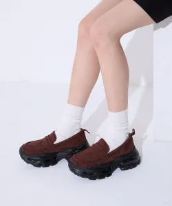 Лоферы с укороченным объемом Jeanasis, цвет Other Brown(55)