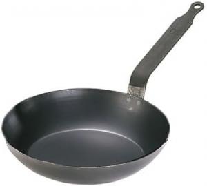 Сковорода из листового металла De Buyer «Coupe Lyonnaise», синяя, металл, диаметр 40