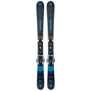 Детские лыжи Rustler Twin Jr с креплениями Jr 4.5 WB Blizzard, Blue