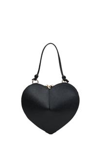 Сумка ESTRO W KSZTAŁCIE SERCA, Black
