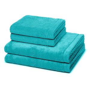 Lifestyle Набор полотенец Cawö - 4-teilig, 50x1x100 см, бирюзовый