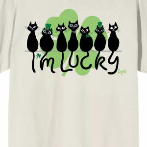 Мужская футболка Skydance Animations Luck Movie I’m Lucky Group Shot Licensed Character