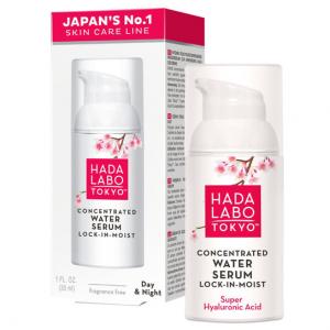 Водная сыворотка для лица для дня и ночи, 30 мл Hada Labo Tokyo, White Lock-In-Moist