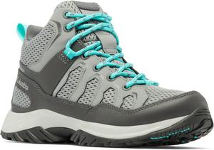 Водонепроницаемые женские кроссовки Columbia Granite Trail Mid, Titanium Grey Steel/Bright Aqua