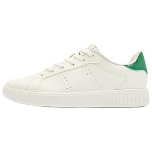 QIAODAN Легкие, сухие и дышащие низкие кроссовки для скейтбординга, женские, белые, зеленые