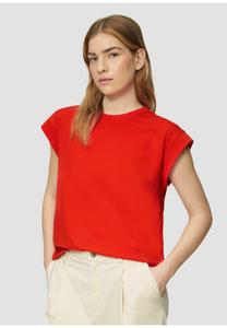 Футболка s.Oliver RELAXED FIT MIT ÜBERSCHNITTENEN SCHULTERN, Rot/Light Red