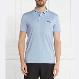 Рубашка-Поло Paddytech стандартного кроя Boss, синий