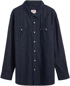 Рубашка на пуговицах Comfort fit Levi's Big & Tall CLASSIC WESTERN, Night Blue