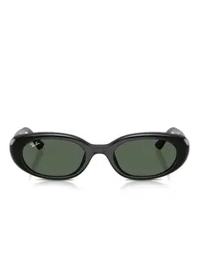Солнцезащитные очки овальной формы Ray-Ban, черный