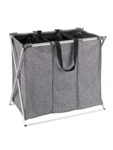 Wenko Корзина для белья 'Trio' в сером цвете