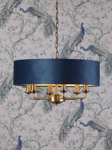 Потолочный светильник Sorrento с 6 плафонами Laura Ashley, Antique Brass