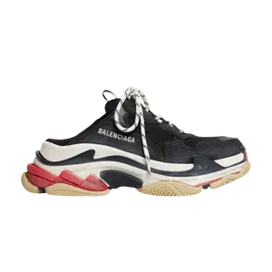 Кроссовки Balenciaga Triple S Mule 'Black', черный