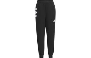 Детские трикотажные спортивные штаны Adidas, черный