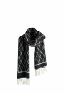 Шарф Next Scarf, Grey/Black/Black