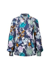 Короткий размер: блузка Goldner, мультиколор