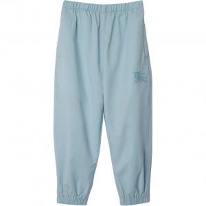 Burberry Детские вязаные спортивные штаны SS24 Cool Blue