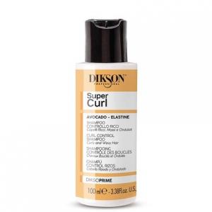 DIKSOPRIME Шампунь для кудрей с авокадо и эластином 100мл Dikson