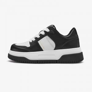 LE SAUNDA Легкие низкие кроссовки для скейтбординга, увеличивающие рост, женские, черные