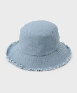 Панама с бахромой из джинсовой ткани Opaque.Clip, цвет Blue(092)