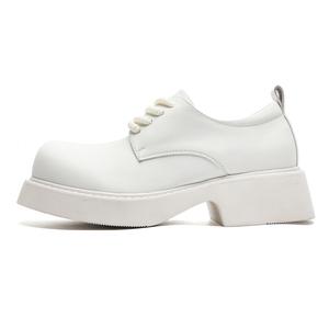 Romon Мужские повседневные кроссовки низкие черно-белые белые, цвет White