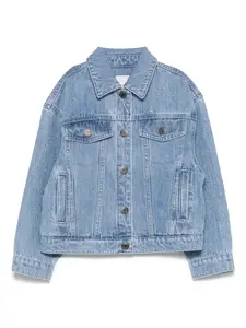 Куртка с логотипом из страз Marc Jacobs Kids, синий