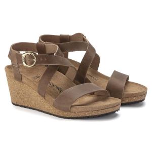 Женские туфли из нубука коньячного цвета Birkenstock Sibyl 1023523 GAL398 Birkenstock, коричневый