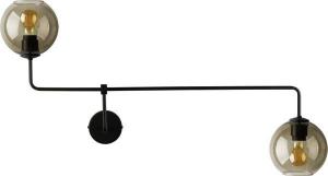 Настенный светильник Licht-Erlebnisse MONACO цвет schwarz/rauchschwarz