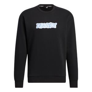 Худи adidas Terrwx Gfx Crew Sweat, черный