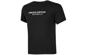 Футболка мужская угольно-черная Carbon Black Skechers, черный