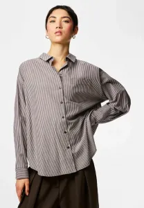 Блузка свободного кроя на пуговицах pcemmy Pieces, Delicioso