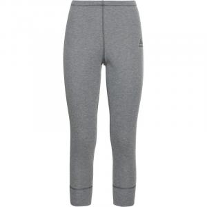 Брюки 3/4 бл низ 3/4 активный теплый эко Odlo, серый