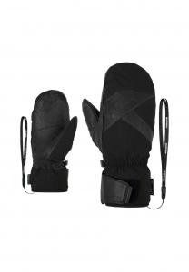 Перчатки Ziener GETTERO-Z AS(R) AW MITTEN, Schwarz/Black