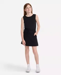 Девчачье платье YPB с U-образным вырезом мини Abercrombie Kids, черный