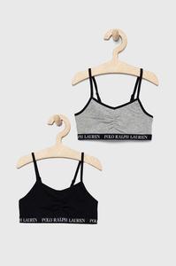 Бюстгальтер для девочек, 2 упаковки Polo Ralph Lauren, черный