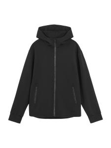 Толстовка с капюшоном на молнии NoWear, черный